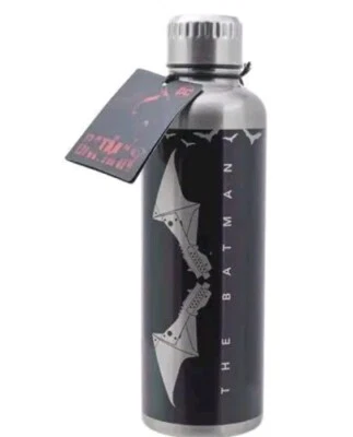 The Batman Metal Agua 500ml Botella Paladone Nuevo Foto 1 de 2