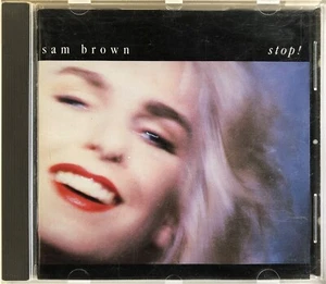 Sam Brown - Stop! CD 1988 A&M Records Reissue Made In West Germany Rock Vintage - Picture 1 of 4