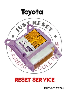 FITS ALL TOYOTA -SRS SAFETY UNIT /  MODULE RESET SERVICE! - Picture 1 of 4