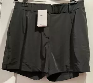 NWT Women's Nike Dri-FIT Victory 5" Black Golf Shorts Sz L MSRP $78 - Picture 1 of 5
