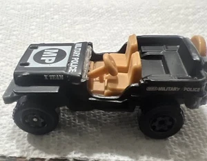2009 Matchbox Jeep Willys Military Police Diecast 164 Model X Team - Picture 1 of 5