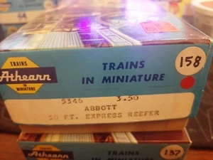 Athearn-Vintage HO 50' Abbotts Alderney Dairy Reefer A.A.D.X.4 Sin Montar Nuevo de Lote Antiguo - Imagen 1 de 3