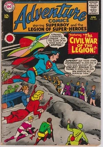 Adventure Comics #333 Legion Super-Heroes DC Comic 1965 FRED FLYPOGGER SUPERBOY - Bild 1 von 4