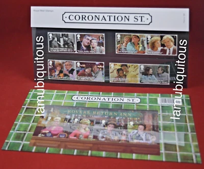 Royal Mail Stamps Presentation Pack Coronation Street  GB. Free postage Mint 🎗️ - Image 1 of 4