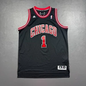 100% Authentic Derrick Rose Adidas Chicago Bulls Jersey Size Size 2XL Mens - Picture 1 of 6