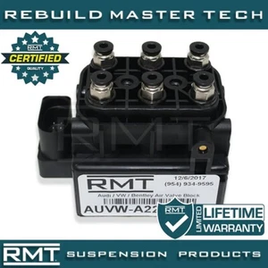 Air Suspension Solenoid Valve Block for Audi S8 (D3/4E) 2002-2009 4F0616013 - Picture 1 of 7