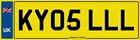 KYLE NUMBER PLATE KYLIE CAR REGISTRATION KY05 LLL KYLE'S ALL FEES PAID KYL REG