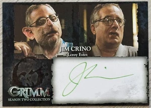 Grimm Jim Crino As Leroy Estes Green Ink Autograph Card #JCA. Breygent - Picture 1 of 2