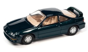 JOHNNY LIGHTNING - CLOVER GREEN PEARL - 2000 ACURA INTEGRA TYPE-R