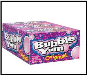 Paquetes de goma a granel BUBBLE YUM sabor original masticable, 2,82 oz (12 unidades, 1 - Imagen 1 de 4