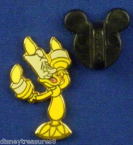 Lumiere Smiling Euro Disney Beauty and the Beast Set 1" Pin # 2898 - Picture 1 of 4