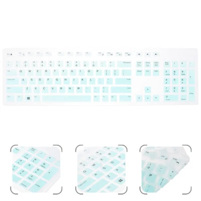 Silicone Keyboard Protective Cover Compatible for Dell KB216 Wired Keyboard New - Image 1 of 4