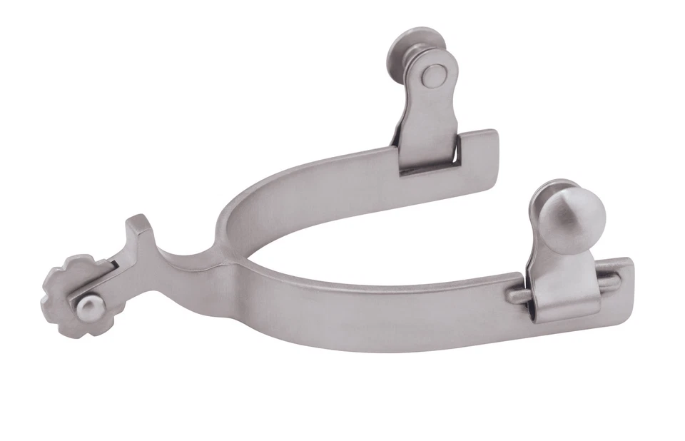  Espuela protectora de chap de acero inoxidable para hombre, banda satinada lisa, vástago de 1 1/4", 25-7752 Foto 1 de 1