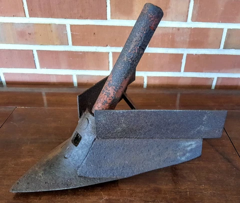Vintage Antique Rustic Southern Cultivator Tiller Seeder Plow Point Sweep 2 of 2 Cover