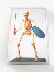 Fridge magnet original skeleton fighter from 7th voyage of sinbad jumbo 90-60mm - Picture 1 of 4
