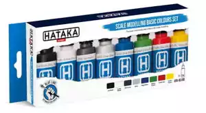 HATAKA BS100 - Scale Modelling Basic Colours Paint Set - Bild 1 von 3