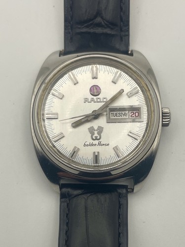 Rado RADO 11674 Golden Horse Watch Vintage Antique Watch Seahorse