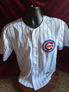 Vintage Russell Athletic Sammy Sosa #21 Chicago Cubs Sewn Jersey Youth M 10-12 - Picture 1 of 5