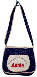 Knickerbocker Annie Tote Bag Cloth Tomorrow Tomorrow I Love You Tomorrow 1982 - Picture 1 of 8