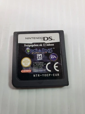 Cartucho Orcs & Elves Nintendo DS solo EA JUEGOS PROBADOS Y FUNCIONA Foto 1 de 2