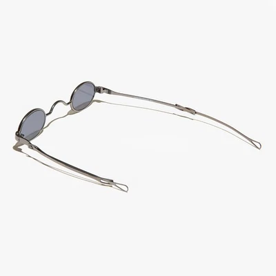 Tiny Oval Spectacle Sunglass with Sliding Temples - Eli - Image 1 of 4