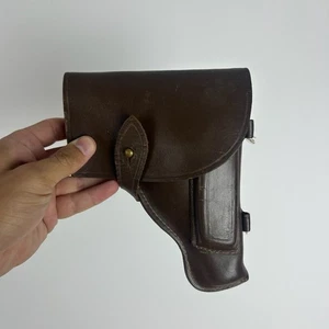 Vintage Holster Offizier PM Original Sowjetische Militär Armee Selten UdSSR Leder - Bild 1 von 8