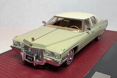 Matrix 1:43 1972 Cadillac Fleetwood Brougham Willow/Tan Interior NEW! BEAUTIFUL! - Image 1 of 4