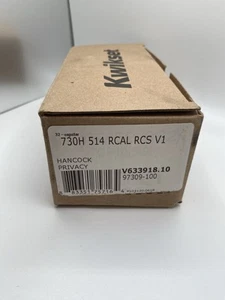 Kwikset Matte Black Door Knob 97309-100 - Picture 1 of 2