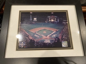 New York Mets vs Yankees 2000 World Series Opening Series 8x10 MattePhoto Framed - Picture 1 of 4