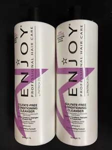 Enjoy Sulfate free conditioner cleanser 33.8oz PACK OF 2 WITH FREE GIFT - Picture 1 of 1