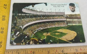 National League Baseball Park c. 1910s postcard New York Polo Grounds - Picture 1 of 2