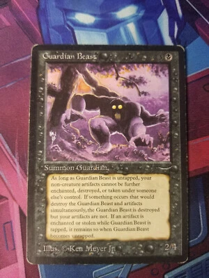 Guardian Beast (Arabian Nights) LP vintage MTG RARE - Image 1 of 2