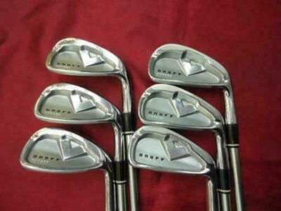 DAIWA GLOBERIDE ONOFF FORGED 2011 6PC ONOFF S-FLEX IRONS SET GOLF 10297 - Image 1 of 4