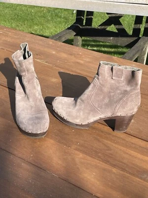 Softclox Stiefeletten, braun/taupe,  42 Damen gebraucht, wie neu - Bild 1 von 4
