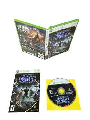 Microsoft Xbox 360 CIB Полный ПРОТЕСТИРОВАН Star Wars: The Force Unleashed 2008 BL - Изображение 1 из 3