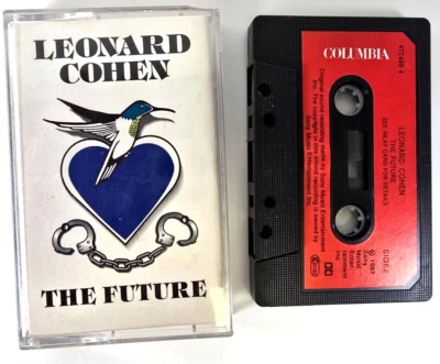 Leonard Cohen The Future Cassette Tape 1992 folk rock on Columba in Jewel Case - Изображение 1 из 4