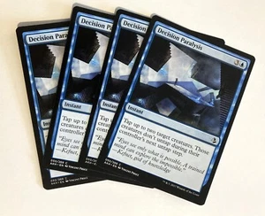 Decision Paralysis (4) Amonkhet quasi nuovo MTG Magic the Gathering - Foto 1 di 1