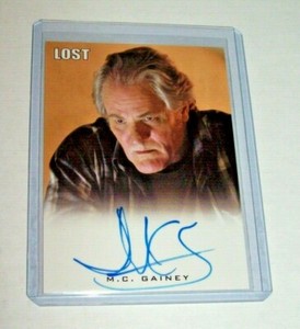 Rittenhouse LOST M.C. Gainey as Tom Friendly Autographed Card