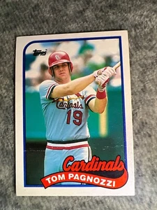 1989 Topps - #208 Tom Pagnozzi (pre-owned) - Picture 1 of 3
