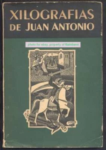 Book Xilografias De Juan Antonio 1953 w 102 Xilographies Editor Criterio - Bild 1 von 7