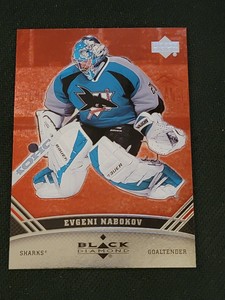 2006-07 UPPER DECK BLACK DIAMOND RUBY RED EVGENI NABOKOV #70 #'ed 57/100