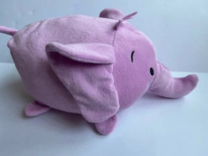 "Juguete de peluche Bun Bun elefante púrpura 8" animal de peluche 2014 The Bridge INC. - Imagen 1 de 9
