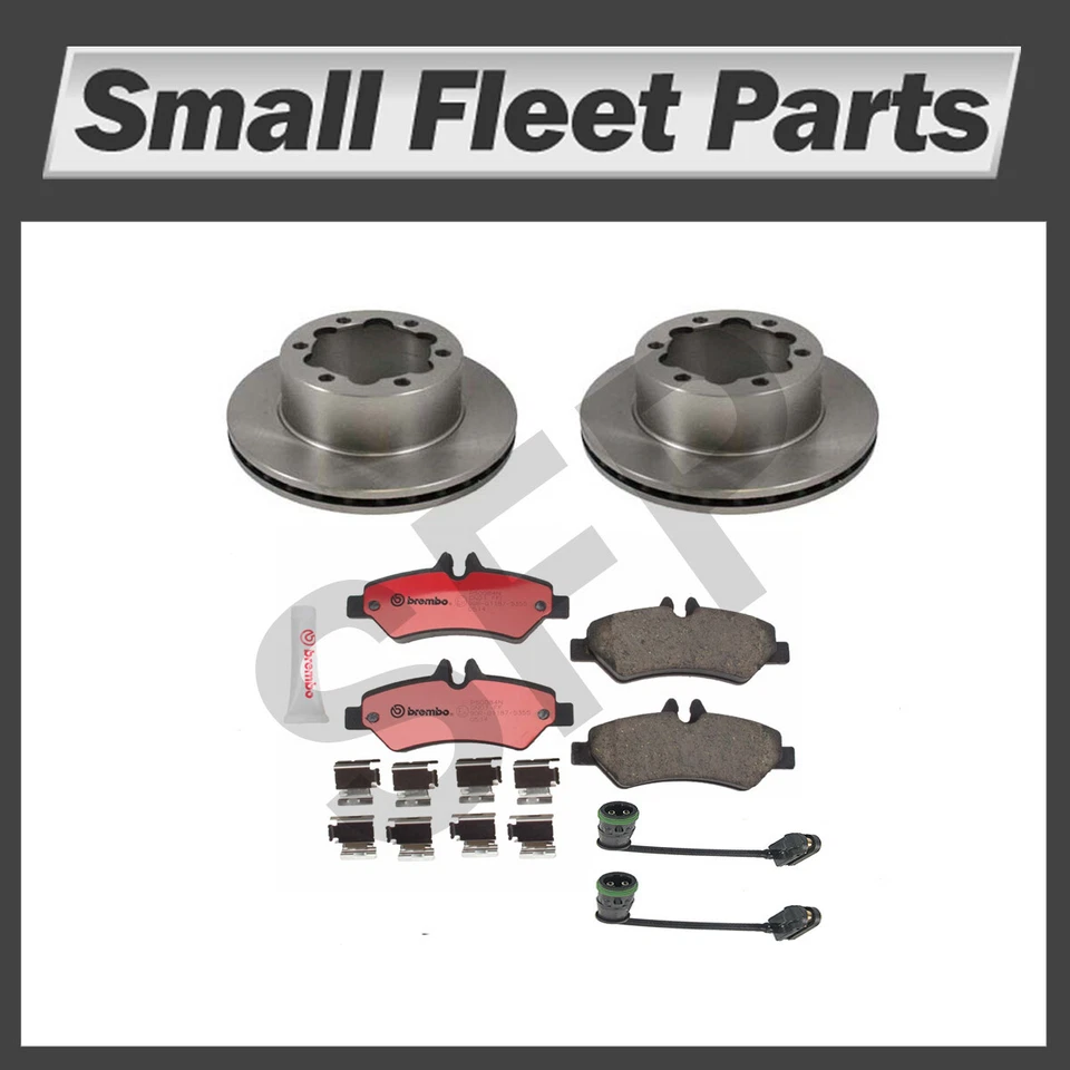 Комплект задних тормозов Sprinter подходит для Dodge MB Freightliner 3500 Premium Brembo Pads - Изображение 1 из 1