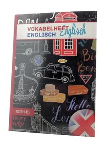 Roth® Basic Vokabelheft Englisch DIN A5 mit Folienumschlag Serie IDEA 32 Blatt - Bild 1 von 1