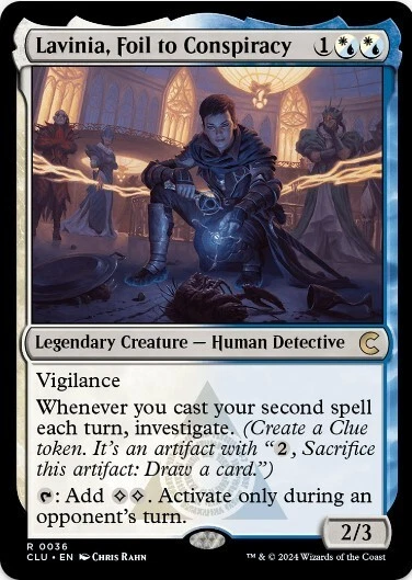 1 x Lavinia, Foil to Conspiracy - Ravnica: Clue Edition - LP-Magic the Gathering - Image 1 of 1