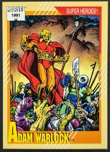 Adam Warlock 1991 Superheroes Marvel Impel Card #29 (NM) - Picture 1 of 2
