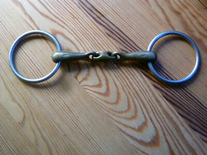 K & K Ultra Aurigan Olivenkopf-Gebiss 12,5 cm 16 mm Ringe 7 cm gut erhalten - Bild 1 von 6