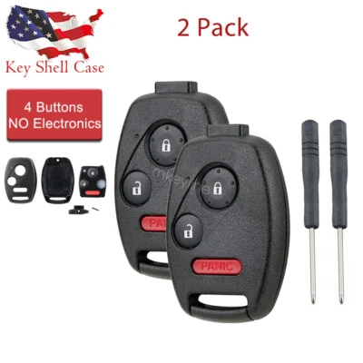 2 Для 07 08 09 2010 2011 2012 2013 Honda CR-V - дистанционный брелок необрезанный корпус - Изображение 1 из 4