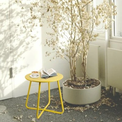 Metal Tray End Table Coffee Side Table Sofa Side Table for Bedroom Living Room - Image 1 of 4