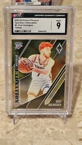 2023-24 Panini Phoenix CHET HOLMGREN Operation Detonation Yellow /35 CGC Mint 9 - Picture 1 of 2